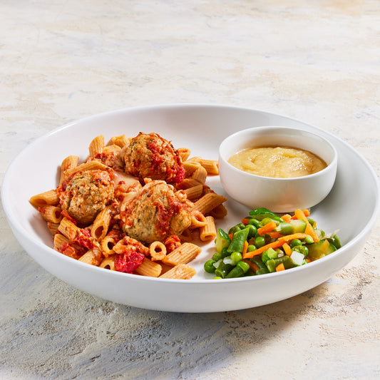 Pasta Meatball Bake