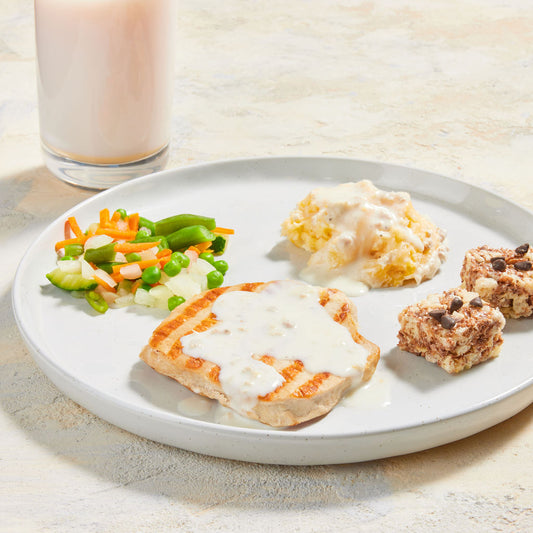 Boneless Pork Chop Dinner